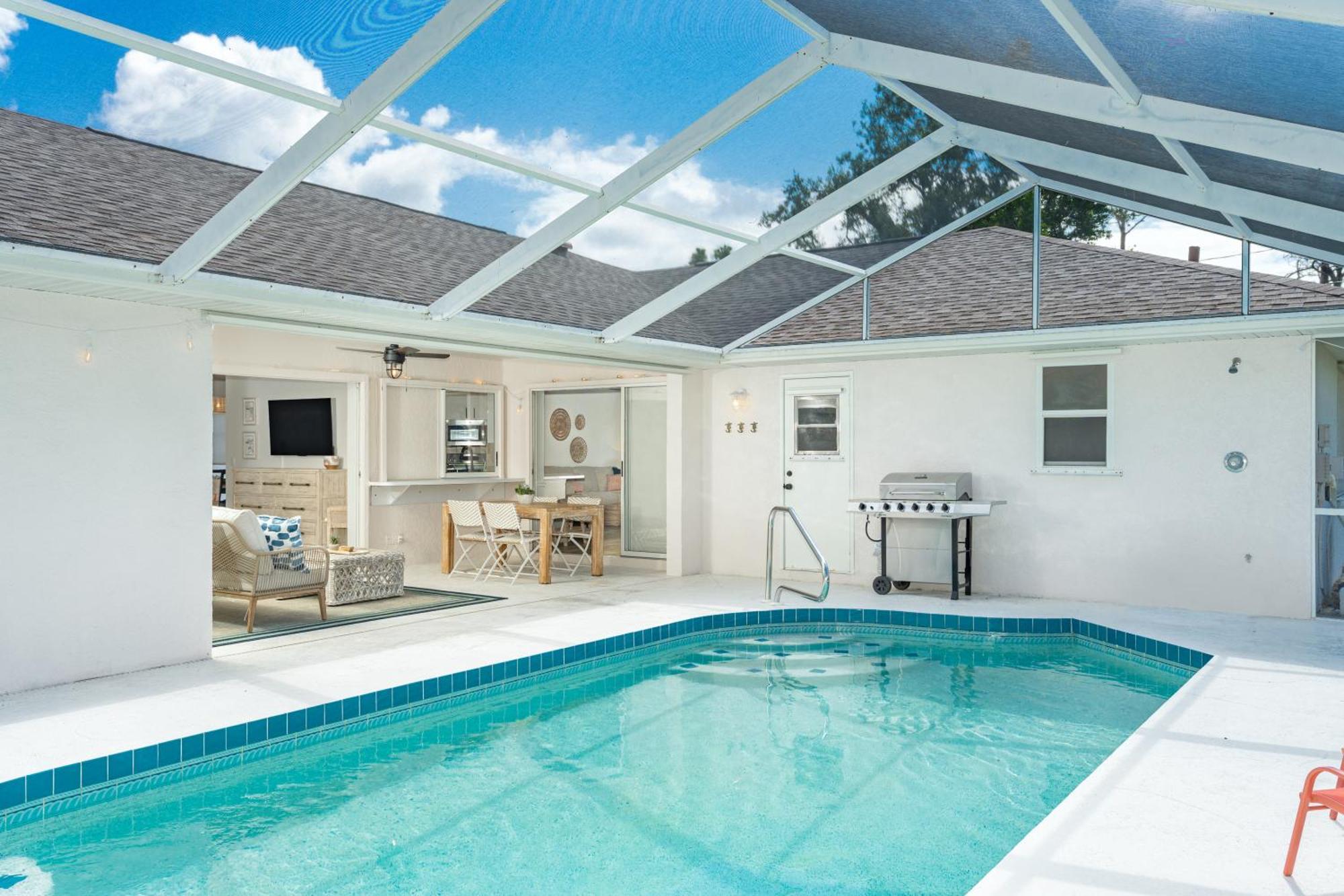 Beautiful Spacious Home! Close To Beaches - Heated Private Pool Englewood Eksteriør bilde